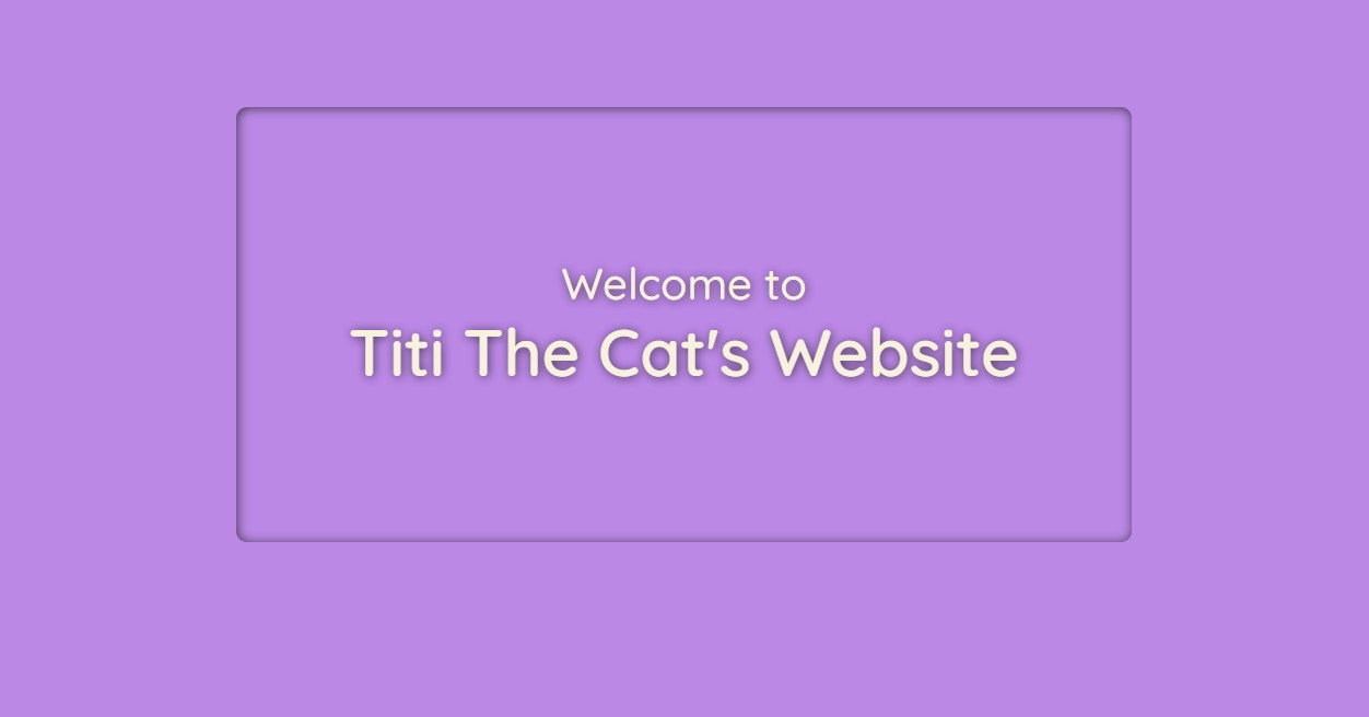 Titi the cat